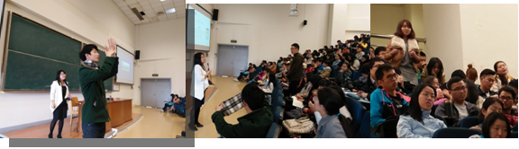 好简历简而有力，敲门砖用脚走出 ―― 收米直播
开展《简历特训》讲座